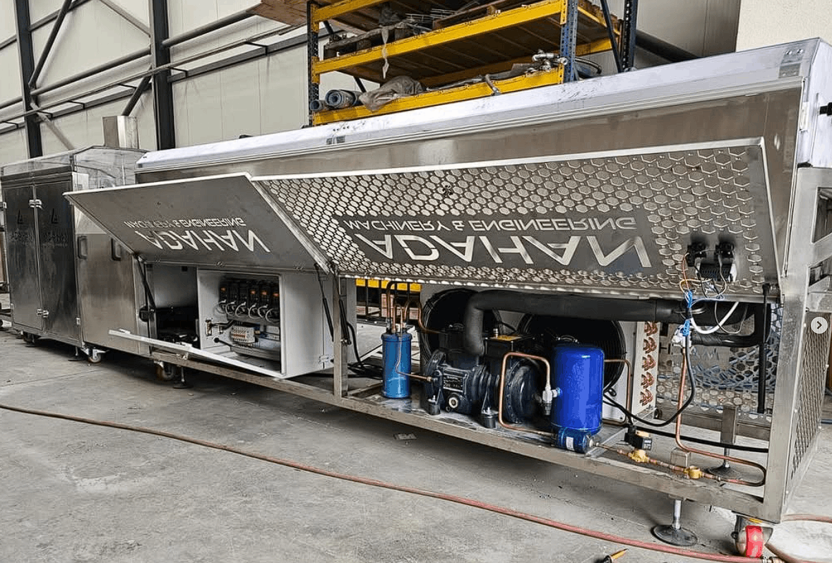 Adahan Makina - Çikolata Kaplama Tüneli